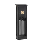 Elegant Outdoor LED Light with Artistic Cut Craft and Strip Design