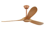 [Open-Box]Retro Solid Wood Frequency Conversion Silent Dimming Ceiling Fan with Lights