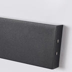 LED Long Linear Metal Waterproof Black Minimalist Outdoor Wall Lights