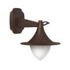 LED Vintage Outdoor Wall Light Brown
