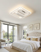 [BF220] BEMFAN 2-in-1 Bladeless Ceiling Fan Light | Safer, Quieter, Lighting and Gentle Breeze in One. [Voltage:100V-120V & 220V-240V]