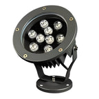 Round Waterproof Modern LED Spotlights Outdoor Tree Spot Lights DC24V