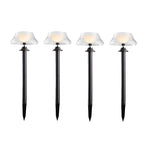 Lawn Stake Light  Solar-Powered  Waterproof Vintage-Style