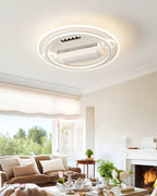 [BF220] BEMFAN 2-in-1 Bladeless Ceiling Fan Light | Safer, Quieter, Lighting and Gentle Breeze in One. [Voltage:100V-120V & 220V-240V]