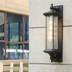 Coffee Gold Vintage Outdoor Wall Lights Waterproof