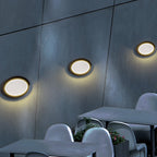 Outdoor Black Wall Lights Waterproof Minimalist Style
