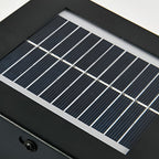 Remote-Controlled Industrial Solar Bollard Lights Waterproof & Square Outdoor Lighting