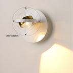 Round Square Creative Free Adjustable Direction Modern Wall Lights Fixture