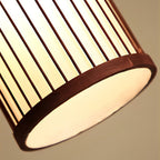 Creative Minimalist Bamboo Hand Woven LED Retro Modern Pendant Lights