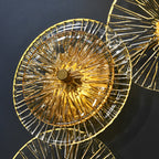 Creative Round Glass Luxury LED Personality Post-Modern Wall Light Fixture
