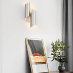 2pcs Symmetrical Creative Up And Down Lighting Modern Wall Light Fixture