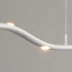 Long Branches Stepless Dimming LED White Modern Chandeliers
