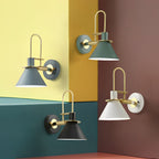 Minimalist Horn Shape Iron Creative Modern Wall Lamp Wall Sconce Lighting