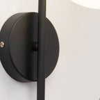 Creative Glass Ball-shaped LED Nordic Plug in Wall Sconce Lighting