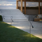 Arched Gooseneck Pathway Lights Waterproof LED COB Outdoor Lighting