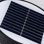 Adjustable Brightness LED Solar Pathway Lights Round Ball Design