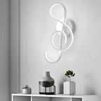 Musical Note Wall Light Modern LED Decoration Light