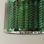 Creative Personality LED Copper Glass Green Retro Nordic Pendant Lights