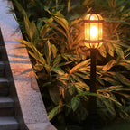 Vintage Golden LED Outdoor Pathway Light Luxury European-style Lawn Lamp