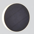 Seamless Solar Disk Lights Elegant LED Ground Lighting for Outdoor Landscapes