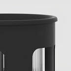 Round Table Lamp with Under-Table Lighting Solar-Powered LED Outdoor Light
