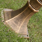Traditional European-Style LED Outdoor Pathway Lamp Post - Durable & Waterproof