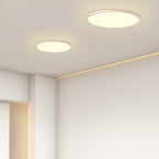 16'' Modern LED Ultrathin White Black Flush Mount Lights Circle Ceiling Lights