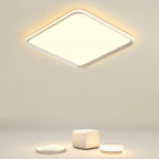 16'' Square Modern Flush Mount Ceiling Lights with Remote