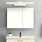 160° Adjustable LED Bathroom Vanity Light with Crystal-Inspired Acrylic