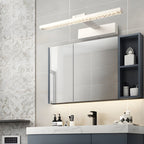 160° Adjustable LED Bathroom Vanity Light with Crystal-Inspired Acrylic