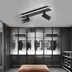 Spotlight Fixture Rectangular Recessed Adjustable Light