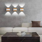 Unique Up and Down Lighting LED Waterproof Modern Exterior Wall Lights