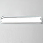 18'' Rectangular LED Modern Flush Mount Lighting with Remote Control