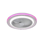 [Open-Box]19.7" Bladeless Ceiling Fan with LED Light and Remote