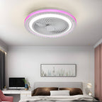 [Open-Box]19.7" Bladeless Ceiling Fan with LED Light and Remote