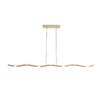 Long Branches Stepless Dimming LED White Modern Chandeliers