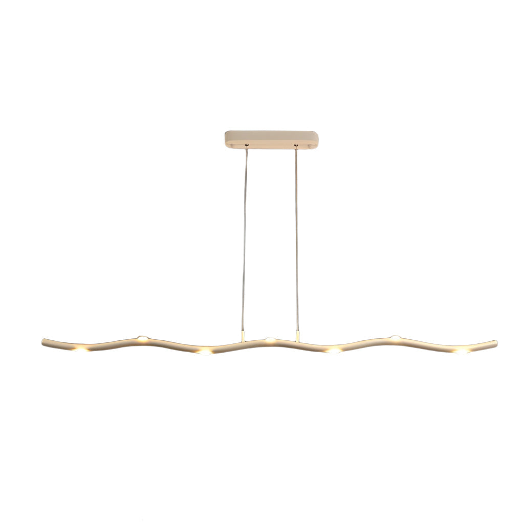 Long Branches Stepless Dimming LED White Modern Chandeliers