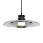 Minimalist Creative Round Glass LED Modern Pendant Lights Chandelier