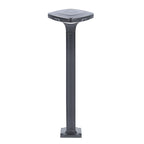 4-Light Square Waterproof LED Outdoor Path Lights - Solar & Hardwired Options