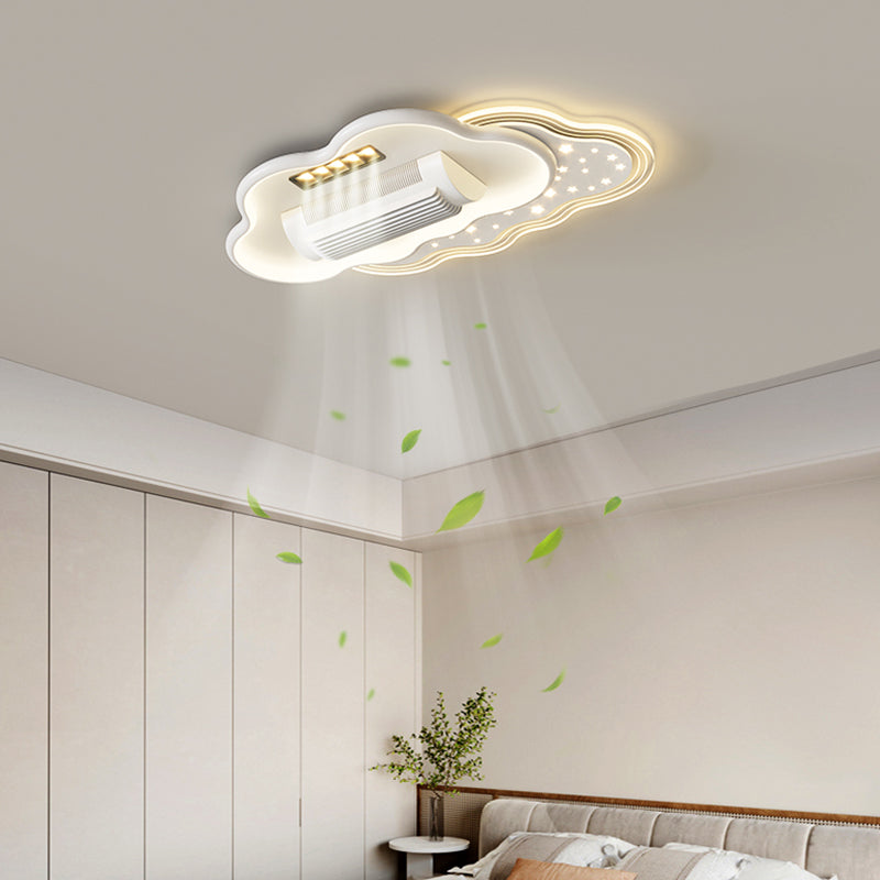 [BF211] BEMFAN 20'' Metal Bladeless Ceiling Fan with LED Light ,Voltage:100V-120V & 220V-240V