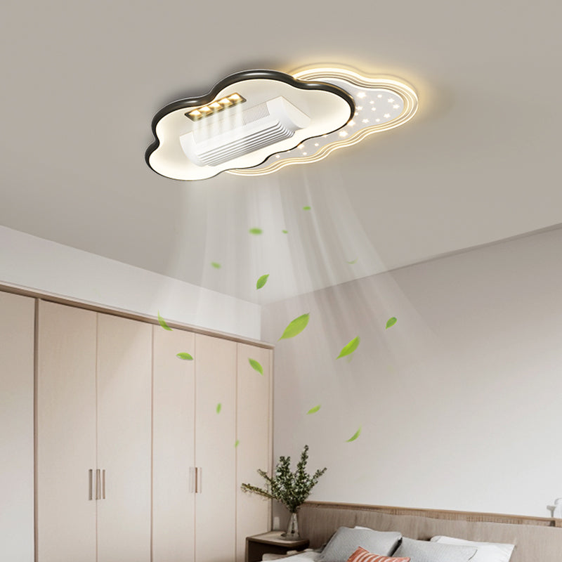 [BF211] BEMFAN 20'' Metal Bladeless Ceiling Fan with LED Light ,Voltage:100V-120V & 220V-240V