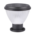 Landscape Lighting Bundle: Fluted Post Cap Light & Reed Garden Stakes