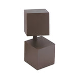 Modern Black Geometric Solar Lawn Light Waterproof & LED Illumination