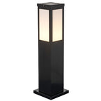Remote-Controlled Industrial Solar Bollard Lights Waterproof & Square Outdoor Lighting