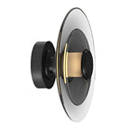 Round Creative Double-layered Glass LED Nordic Wall Sconces Lighting