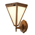 Industrial Tapered Plug-in Solar Waterproof LED Outdoor Wall Lighting