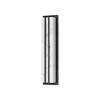 Minimalist Resin Waterproof LED Black Modern Outdoor Wall Light Fixture
