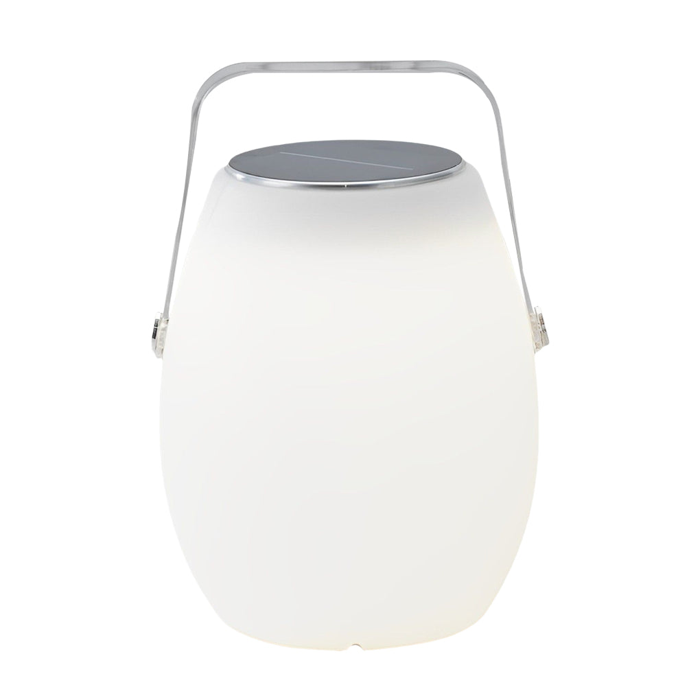 Portable Lantern Shaped Waterproof Chargable Solar Table Lamp with Remote