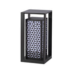 Galvanized Vintage Outdoor Pathway Lights Waterproof IP65 LED Lawn Lamps
