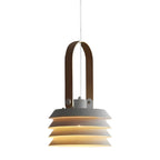 Creative Multi-layer Metal Minimalist Nordic Pendant Light Hanging Lamp